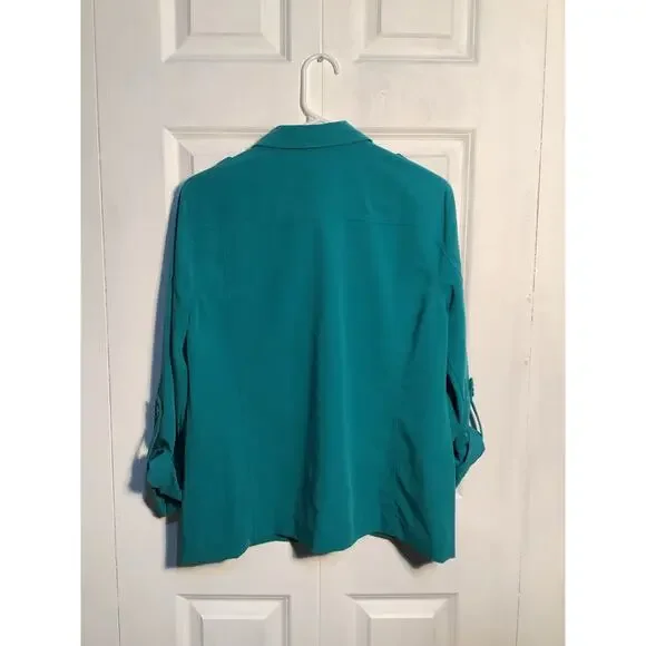 Evan-Picone Vintage Button Down Shirt - Picture 3 of 3